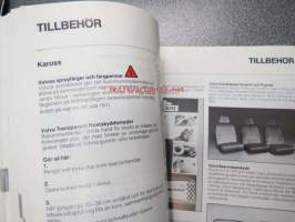 Volvo 240 / 260 - Gör det själv handbook - boken gäller 240/260 från årsmodell 1975-, speciella avvikelser somm finns på gaskonverterade (LPG) behandlas inte