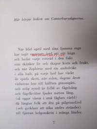 Canterburysägner av Geoffrey Chaucer - prologen frun från bath