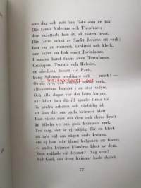 Canterburysägner av Geoffrey Chaucer - prologen frun från bath