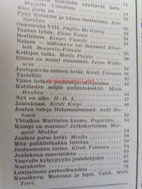 Kotiliesi 1966 nr 24 Joulunumero , Elämä on minut siunannut, Karen Blixen, Kotilieden neljäs palkintokeittiö,  Hilppa Jäntti Helsinki, Kellojen taika...