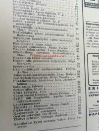 Kotiliesi 1967 nr 19 -mm. korjaamalla tarkoituksenmukaiseksi - Yhtyneiden kuvalehtien Torppa Nuuksiossa, maalaistalon pihan perustaminen kuvia Mikkisen piha