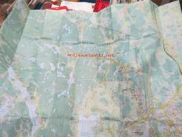 Espoo / Esbo / Kauniainen opaskartta - guidekarta Esbo / Grankulla 1994