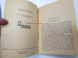Varjoja euroopan yllä (Voittokirjat n:o 5)