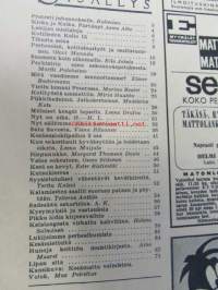 Kotiliesi 1967 nr 15  Elokuu 1967 ajankuvaa, Suomeen kuin ulkomaille - Visavuori, Purnu ja Kalela, vietin lomani Pesarossa (Marja-Liisa Huttunen ja Aune Jokilehto),