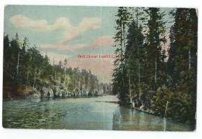 Wirrat Toriseva  - paikkakuntapostikortti, paikkakuntakortti kulkenut 1911 merkki pois