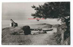 Hanko  Rantamaisema - paikkakuntapostikortti, paikkakuntakortti , valokuva kulkematon