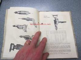 Pluto pneumatic tools - The Pluto Line of Pneumatic Tools - paineilmatyökalujen kuvitettu luettelo