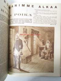 Kansan Kuvalehti 1933 osa I nr 27-52 -sidottu vuosikerta