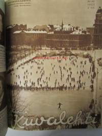Kansan Kuvalehti 1933 osa I nr 27-52 -sidottu vuosikerta