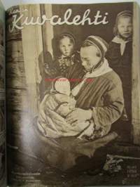 Kansan Kuvalehti 1933 osa I nr 27-52 -sidottu vuosikerta