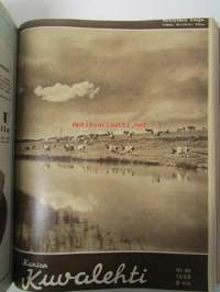 Kansan Kuvalehti 1933 osa I nr 27-52 -sidottu vuosikerta