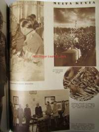 Kansan Kuvalehti 1933 osa I nr 27-52 -sidottu vuosikerta