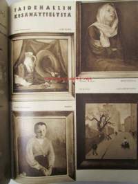 Kansan Kuvalehti 1933 osa I nr 27-52 -sidottu vuosikerta