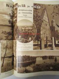 Kansan Kuvalehti 1933 osa I nr 27-52 -sidottu vuosikerta