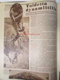 Kansan Kuvalehti 1933 osa I nr 27-52 -sidottu vuosikerta