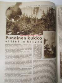 Kansan Kuvalehti 1931 osa I-II nr 1-52 -sidottu vuosikerta