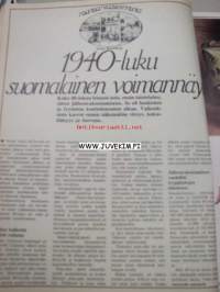 Avotakka 1975 nr 4 huhtikuu, Marjukka Halttusen ja Esko Roineen koti, 100 lomatorppaa, 1940-luku, valitse kaunein keittiö, kevään kankaat
