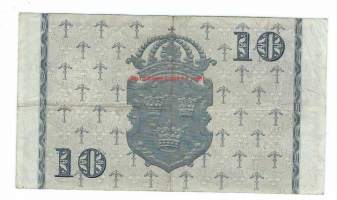 Ruotsi 10 kruunua  1948  seteli