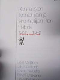 KTV Historia 1931-1981 - Kunnallisten työntekijäin ja viranhaltijain liiton historia 1931-1981