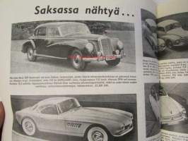 Suomen Autolehti 1955 nr 11 marraskuu, sis. mm. seur artikkelit / kuvat / mainokset; Saksan linja-autoja Kässbohrer - Kässbohrer Setra 10 - Mercedes-Benz O 321