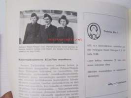 Suomen Autolehti 1957 nr 1 tammikuu, sis. mm. seur. artikkelit / kuvat / mainokset; Vendelin &amp; Knuutila 30-vuotias, katso sisältö kuvista tarkemmin.