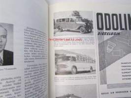 Suomen Autolehti 1958 nr 9 syyskuu, sis. mm. seur. artikkelit / kuvat / mainokset; Koiviston Auto Oy 30-vuotias, katso sisältö kuvista tarkemmin.