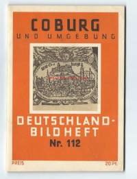 Coburg und Umgebung Deutschland Bildheft 1933 - matkailuesite