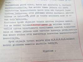 Töllötin - 14-20.1959 Pajulahti - Nuoret Kotkat Keskusliitto (vetäjinä Pöysälä ja Hentula) kasvatusopillinen kurssi - oppilaiden kurssijulkaisu (moniste)