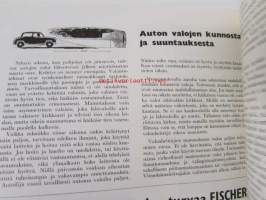 Suomen Autolehti 1960 nr 8, sis. mm. seur. artikkelit / kuvat / mainokset; Bluebird - Maailman nopein auto suola-aavikolla, katso sisältö kuvista tarkemmin.