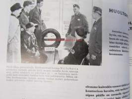 Suomen Autolehti 1960 nr 8, sis. mm. seur. artikkelit / kuvat / mainokset; Bluebird - Maailman nopein auto suola-aavikolla, katso sisältö kuvista tarkemmin.