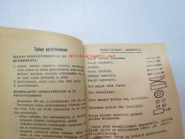 Opi ja opeta II Kätevyysmerkit -Nuorten Pioneerien suoritusmerkkien ohjekirja