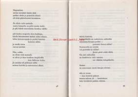 Sammalen alta, 1964. Runokokoelma,