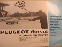 Peugeot Diesel-autot vm. 1970 myyntiesite