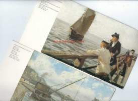 Victor Westerholm  taidetta postikortteilla - taidepostikortti 2 kpl