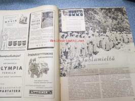 Hurtti Ukko / Hurttiukko 1940 nr 4 syyskuu - Suomen sodan 1939-1940 sankaritarinoita, sis. mm. seur. artikkelit; Kunniamerkki Frithiof Rautjärvi, Tapsia,tapsia JR65