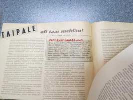 Hurtti Ukko / Hurttiukko 1940 nr 4 syyskuu - Suomen sodan 1939-1940 sankaritarinoita, sis. mm. seur. artikkelit; Kunniamerkki Frithiof Rautjärvi, Tapsia,tapsia JR65