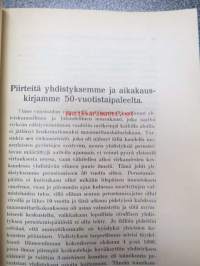Suomen Maanmittari-Yhdistys 50 V 1891-1941, runsaasti alaan liittyviä kirjoituksia ja muistelmia