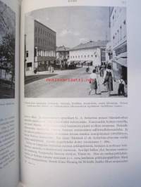 Meidän Maa, Suomi sanoin ja kuvin, kohokuvioitu kokonahkainen (punainen) loistosidos - painettu numeroituna 1600 kappaletta Turun Chromopaperitehdas Oy:n