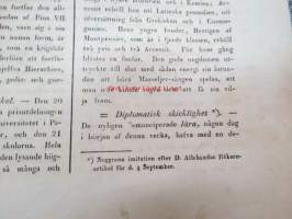 Svenska Minerva 1838 nr 108, 8.9.1838 -lehtipostitusleimattu