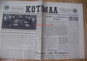 Kotimaa 29.4.1947 Heroiinin orjia Helsingissä, siirtopapit, Raamattu mustassa pörssissä