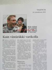 Tuskien Grand Prix Raportti maailmanmestari Mika Hälkkisen Formula 1 -kilpailukaudesta