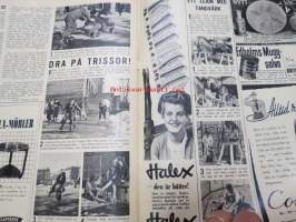 Se - Den svenska bildtidningen 1940 nr 24-25, ur innehål bl.a. Fredens vardag vänder åter till Finland, Djungelns lag råder på haven, Folkvandring (i Finland)