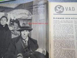 Se - Den svenska bildtidningen 1939 nr 64, ur innehål bl.a.; Finlands folk lever i kapsäck, Efter bombregnet (i Helsingfors), Syjuntan och Finlandsinsamlingen,