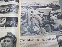 Se - Den svenska bildtidningen 1939 nr 64, ur innehål bl.a.; Finlands folk lever i kapsäck, Efter bombregnet (i Helsingfors), Syjuntan och Finlandsinsamlingen,