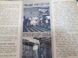 Se - Den svenska bildtidningen 1940 nr 20, ur innehål bl.a.; Spökpatrullerna gå till anfall genom vita ödemarker, Massor av ryssar i den stora skogen men de