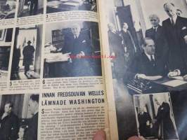 Se - Den svenska bildtidningen 1940 nr 20, ur innehål bl.a.; Spökpatrullerna gå till anfall genom vita ödemarker, Massor av ryssar i den stora skogen men de