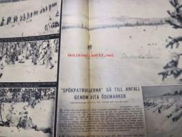 Se - Den svenska bildtidningen 1940 nr 20, ur innehål bl.a.; Spökpatrullerna gå till anfall genom vita ödemarker, Massor av ryssar i den stora skogen men de