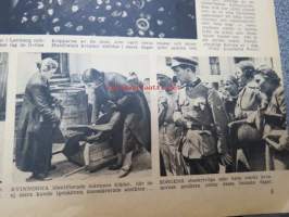 Se - Den svenska bildtidningen 1941 nr 29, ur innehål bl.a.; Finlandskrig i nya unika bilder - Helsingfors - Ryska nattbomber på skräckvisit i bostadskvarer -