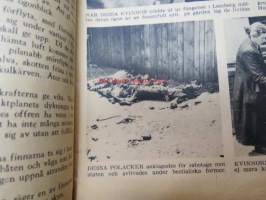 Se - Den svenska bildtidningen 1941 nr 29, ur innehål bl.a.; Finlandskrig i nya unika bilder - Helsingfors - Ryska nattbomber på skräckvisit i bostadskvarer -