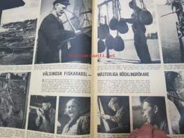 Se - Den svenska bildtidningen 1941 nr 27, ur innehål bl.a.; Finland härjas åter av bomber, Den tyska krigsmaskinen rullar mot öster, Ryssarnas första